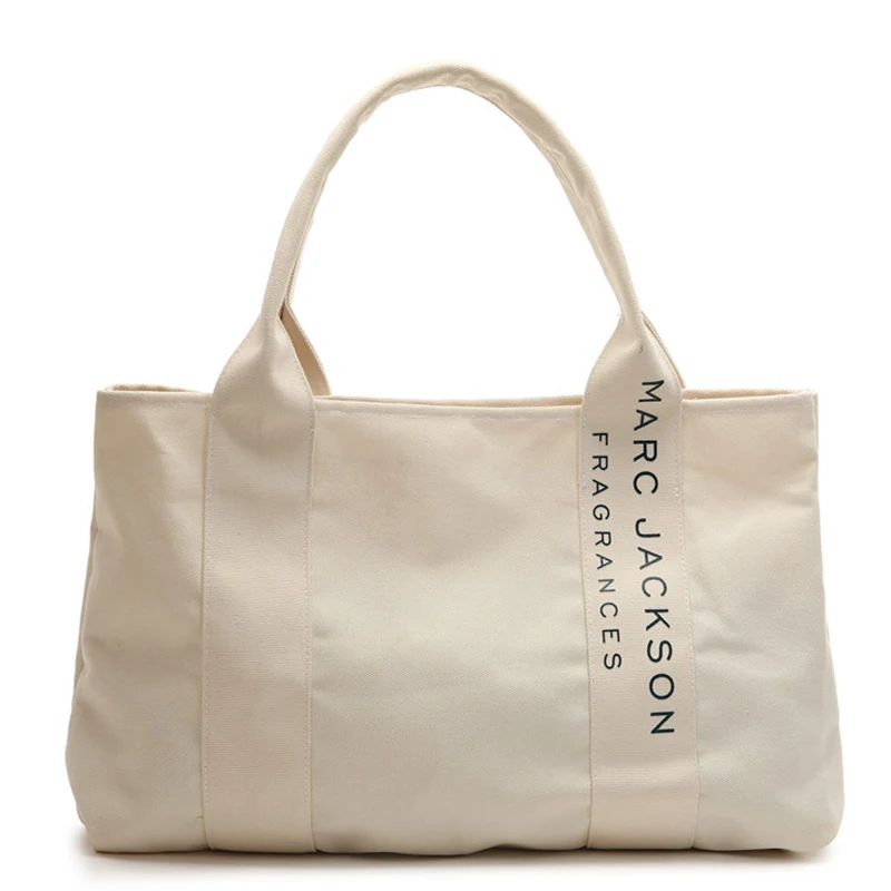 

Tote Bag for Women 2022 New Handbags Simple Letter Printing Shopping Canvas Designer Casual Everyday Fall Style White Purses