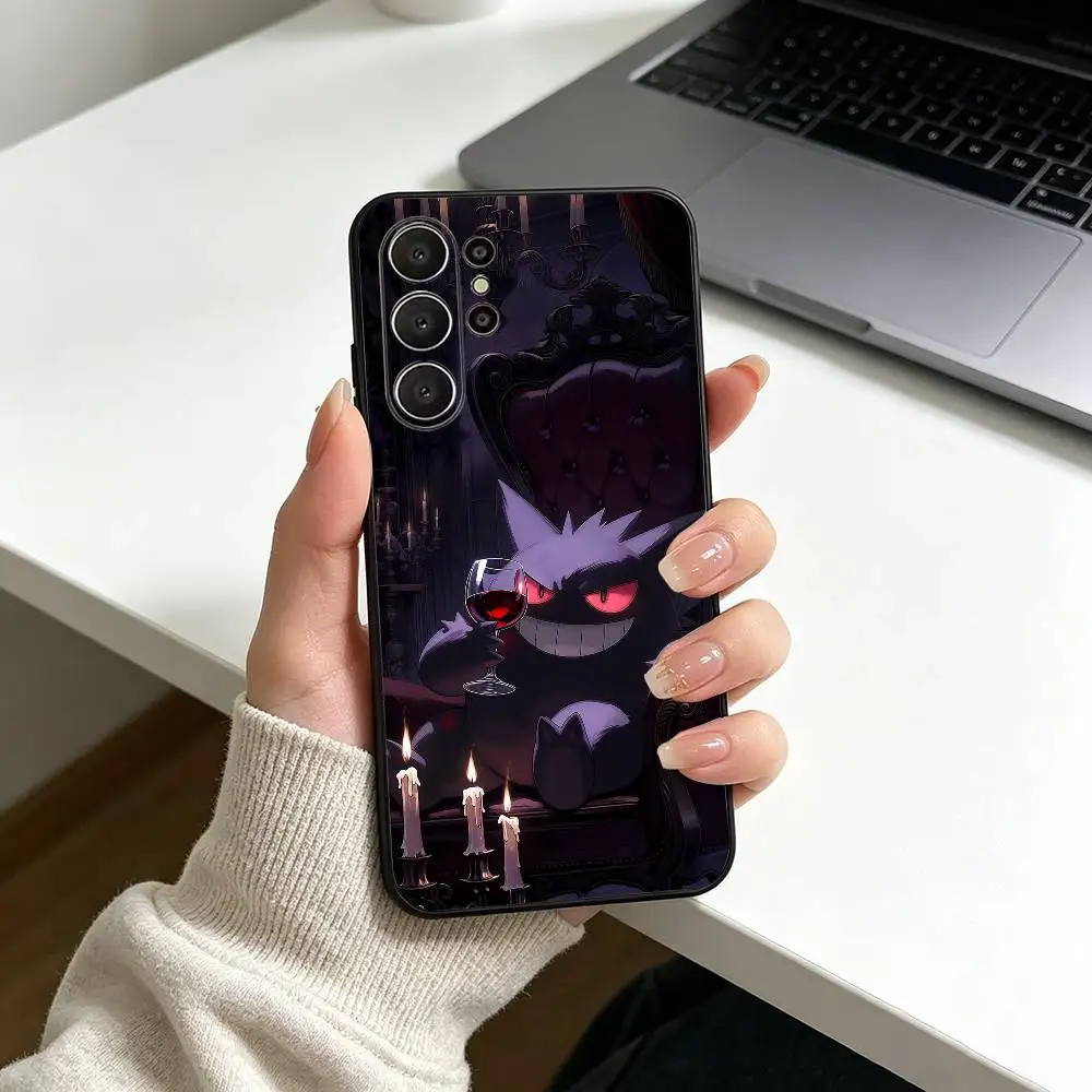 Чехол для телефона Lazy G-Gengars, озорной, но милый, для Samsung S26, S24, S21, S22, Plus S23, S30, Ultra, S20, Fe, черный, из мягкого силикона (art.: 3920dbbd3377a) - 3920dbbd3377a