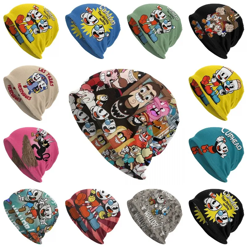 

Лидер продаж, шапка с мультяшными героями мультфильмов, головной убор, головной убор, вязаные шапки, мужские и женские шапки в стиле хип-хоп, ...