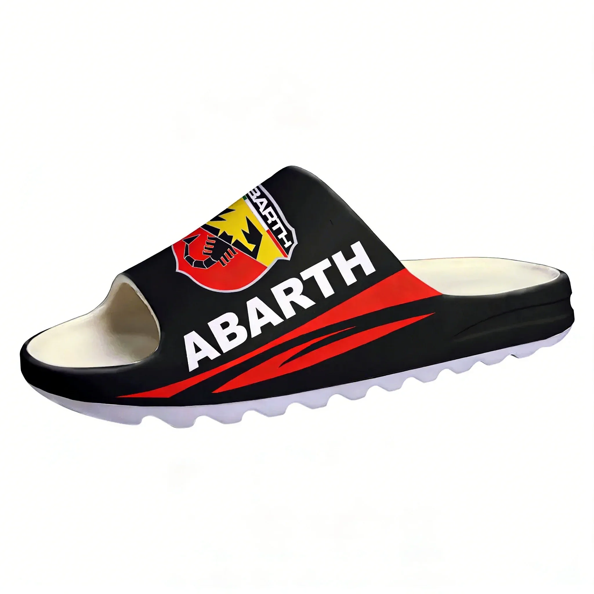 Фото Мягкие тапочки A-Abarths на заказ, домашние сабо, обувь для пляжа и ванной, мужские, женские, подростковые, легко надеваемые №2