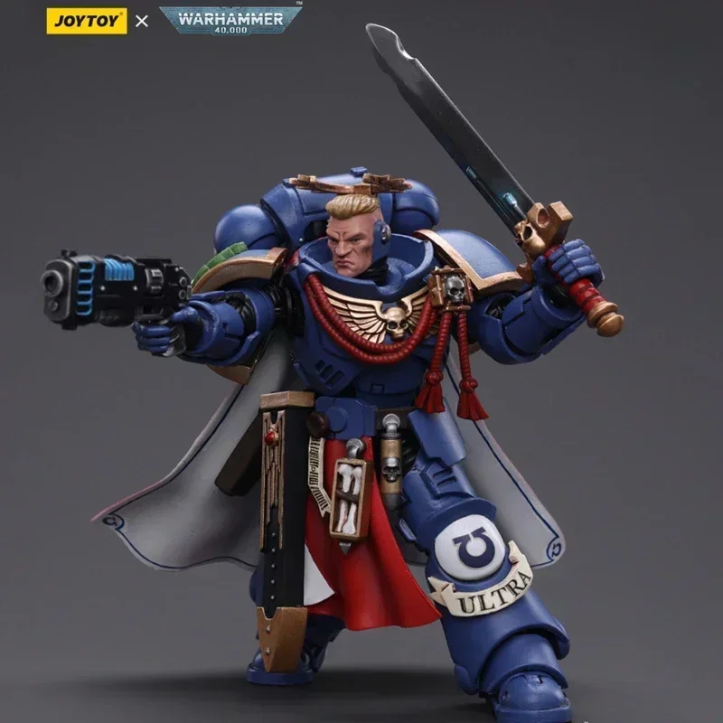 JOYTOY Warhammer 40K 1/18 Ultramarines Primaris Captain с силовым мечом модель плазменного пистолета