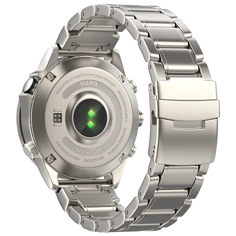 Фото 22 26 мм быстросъемный титановый браслет Marq AviatorWatch для Garmin Fenix8 47 мм 51 мм 7 6Pro/5XPlus/Ininct2X ремешок-браслет №2