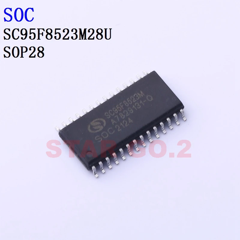 

10PCSx SC95F8523M28U SC95F7613M28U SOC Microcontroller