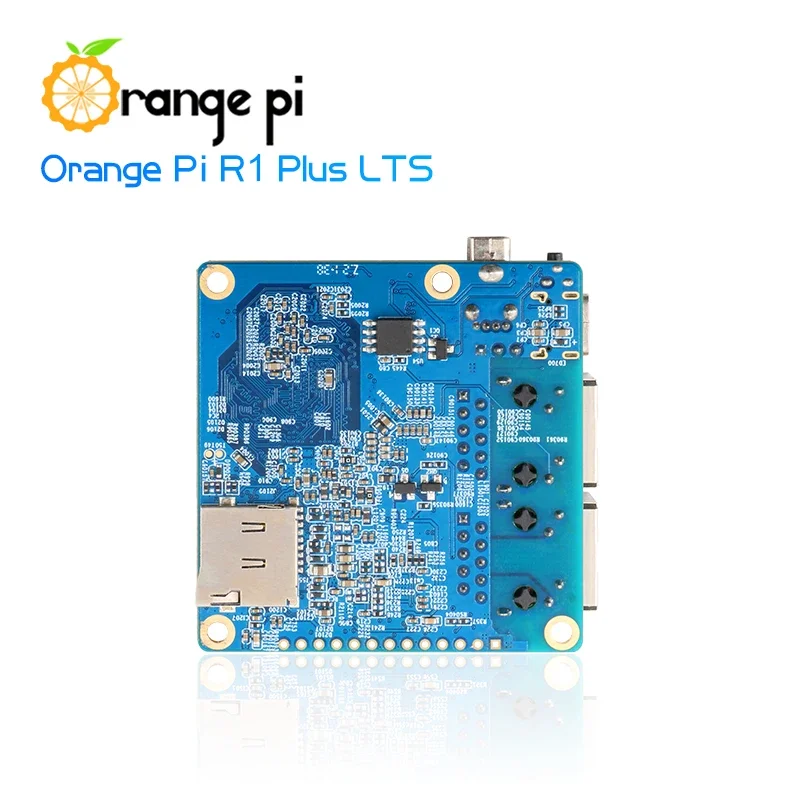 Orange Pi R1 Plus LTS 1 ГБ ОЗУ использует Rockchip RK3328 одноплатный компьютер с открытым