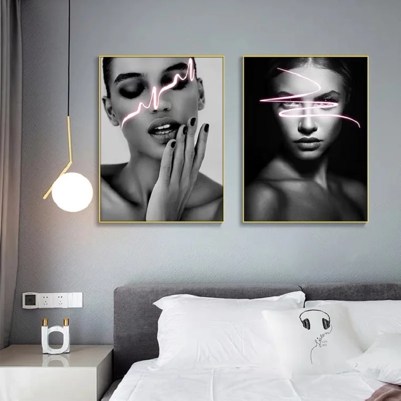 Роскошная подвесная картина с изображением персонажа модная роспись для