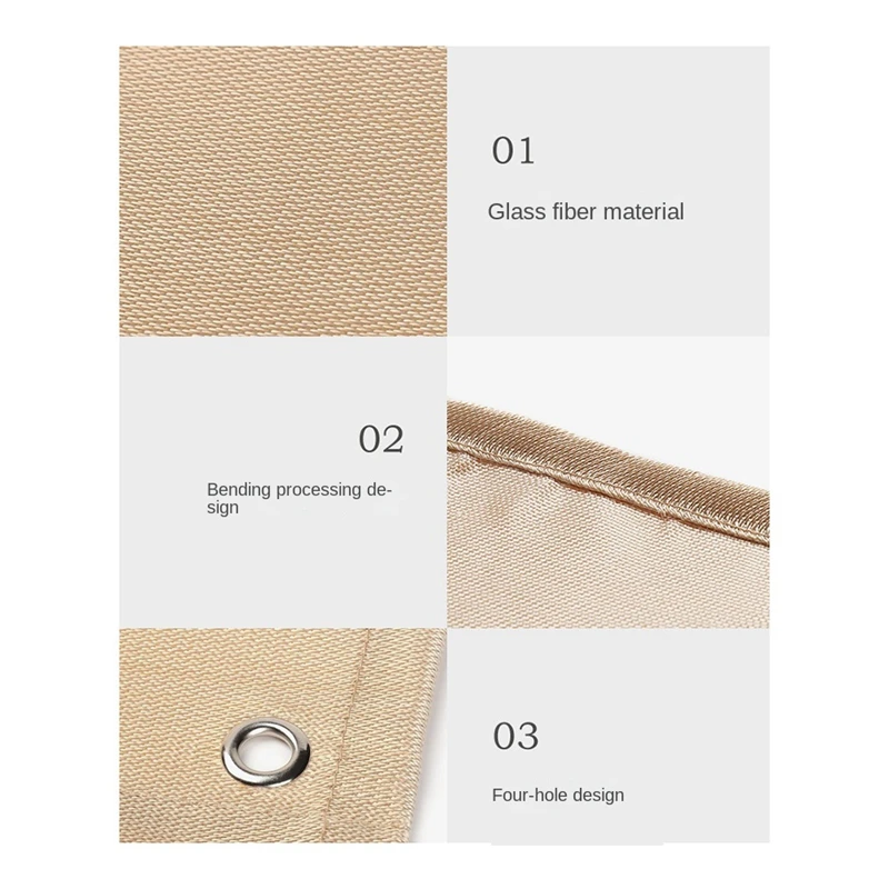 

Подушка для кемпинга на открытом воздухе, коврик для пикника и барбекю, устойчивый к высоким температурам коврик 100x100 см