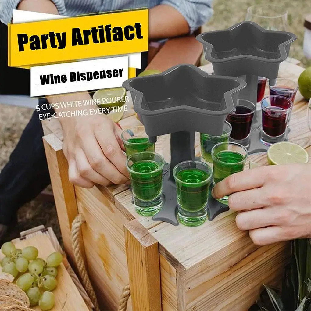 5 шт. стеклянный дозатор для вина виски ликера масла | Дом и сад