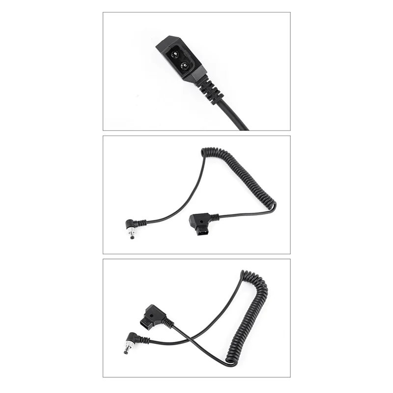 Разъем D-TAP для порта постоянного тока Кабель питания монитора Пружинный провод с