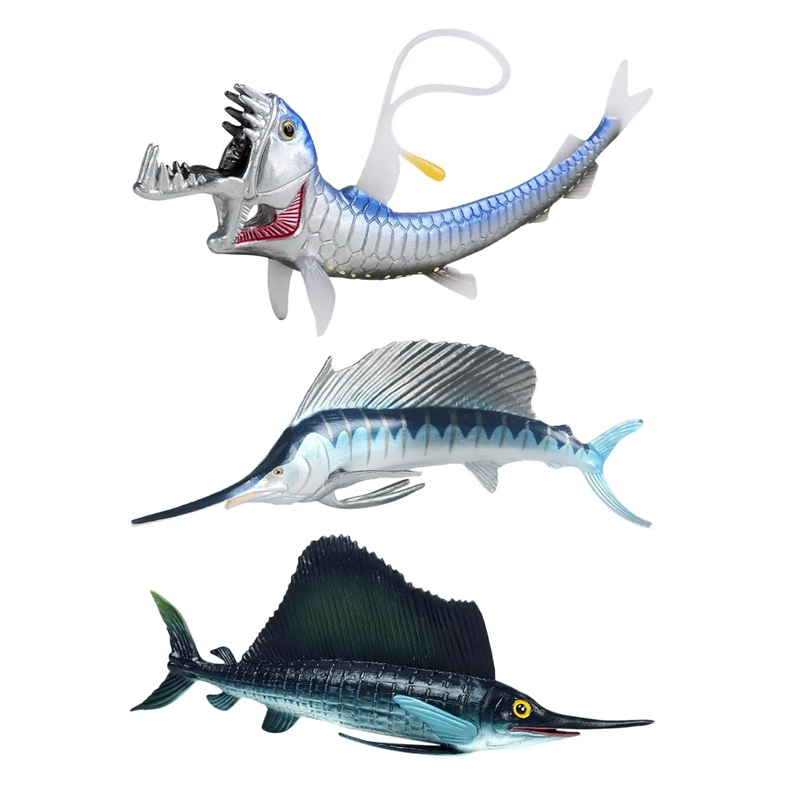 

Marine Animal Model Toy Fish Playset Model Collection for Boy Children Kids