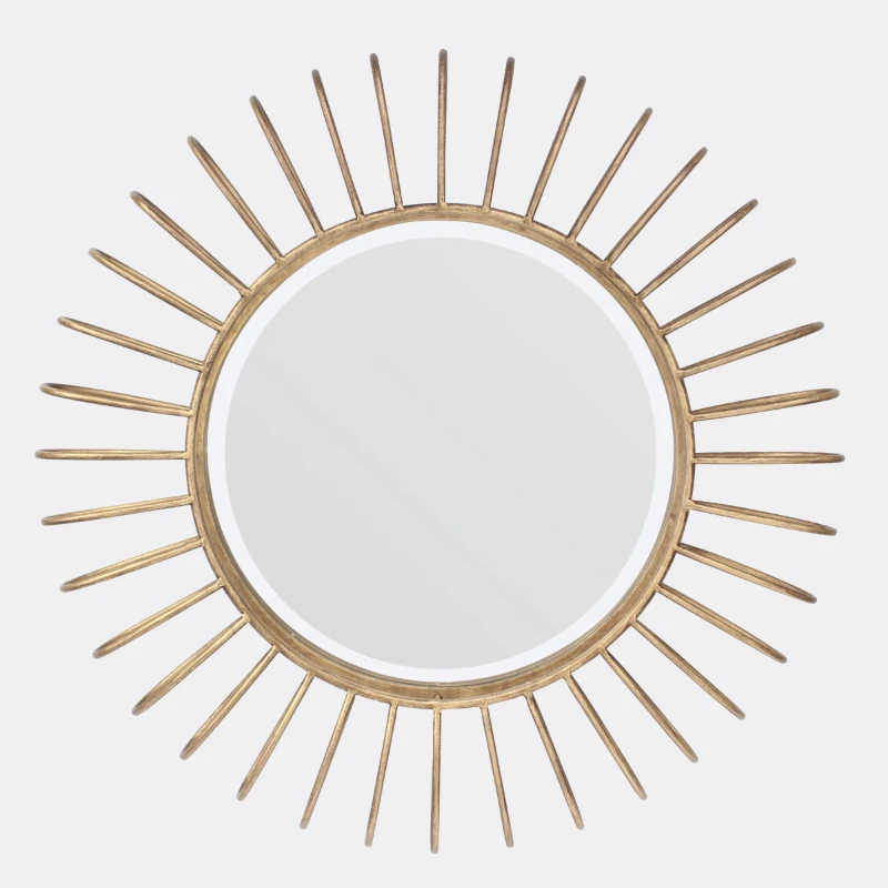 

Better Homes And Gardens Round Metal Decorative Wall Mirror 24"