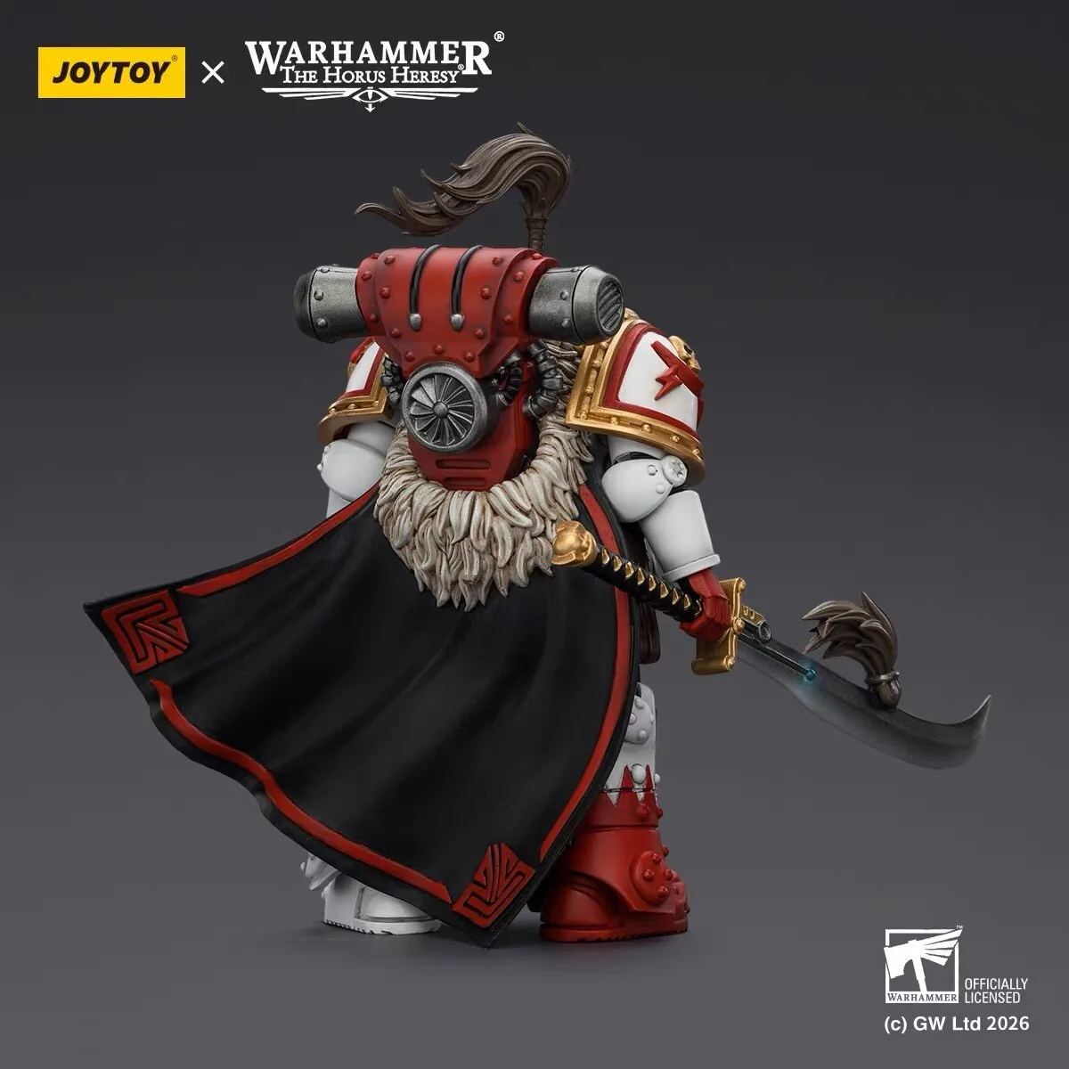 Фото Аксессуары: Фигурки Joytoy Warhammer 1/18 White Scars Hibou Khan, Seeker of Atonement №4
