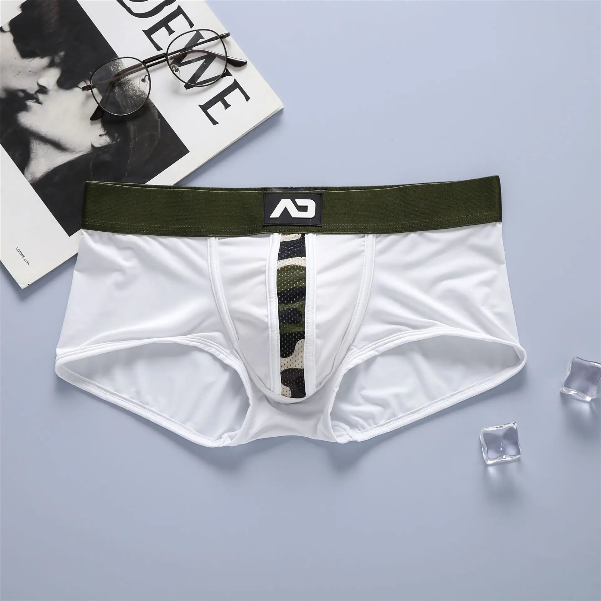 New Underwear Men Sexy Boxer Briefs Ropa Interior Hombre Lingerie Gift for A Man Bokserki Meskie Underpants Panties Boxershorts