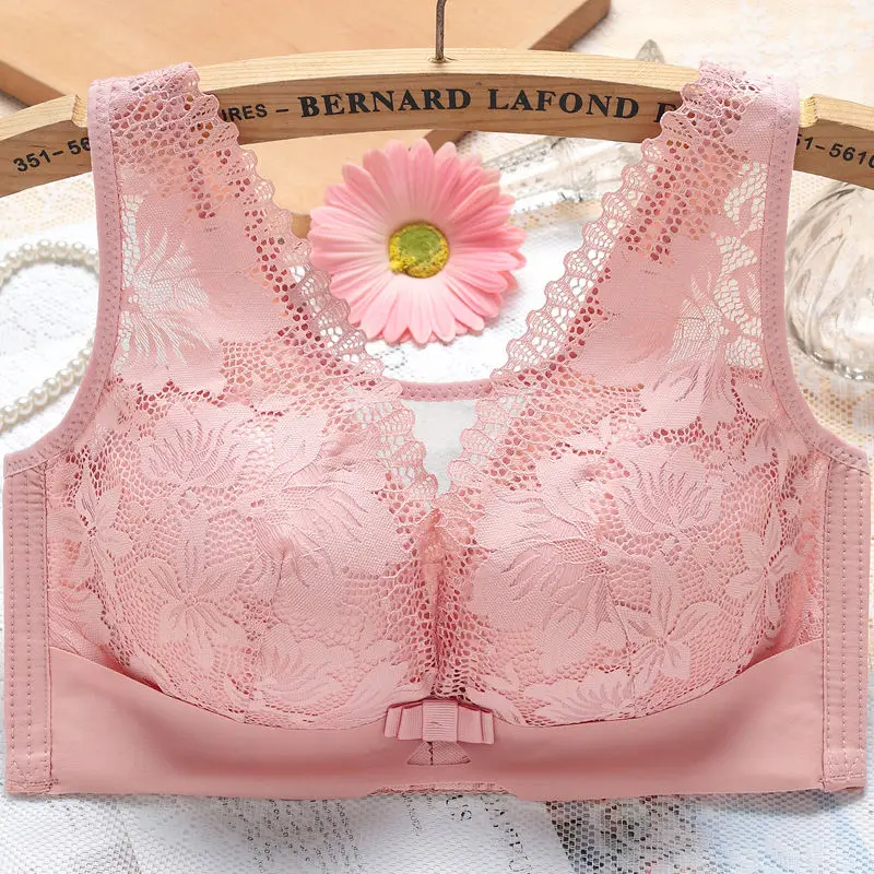 

Женский бюстгальтер с чашками пуш-ап, тонкий Привлекательный бюстгальтер без стальных колец, регулируемое удобное нижнее белье с тремя отд...