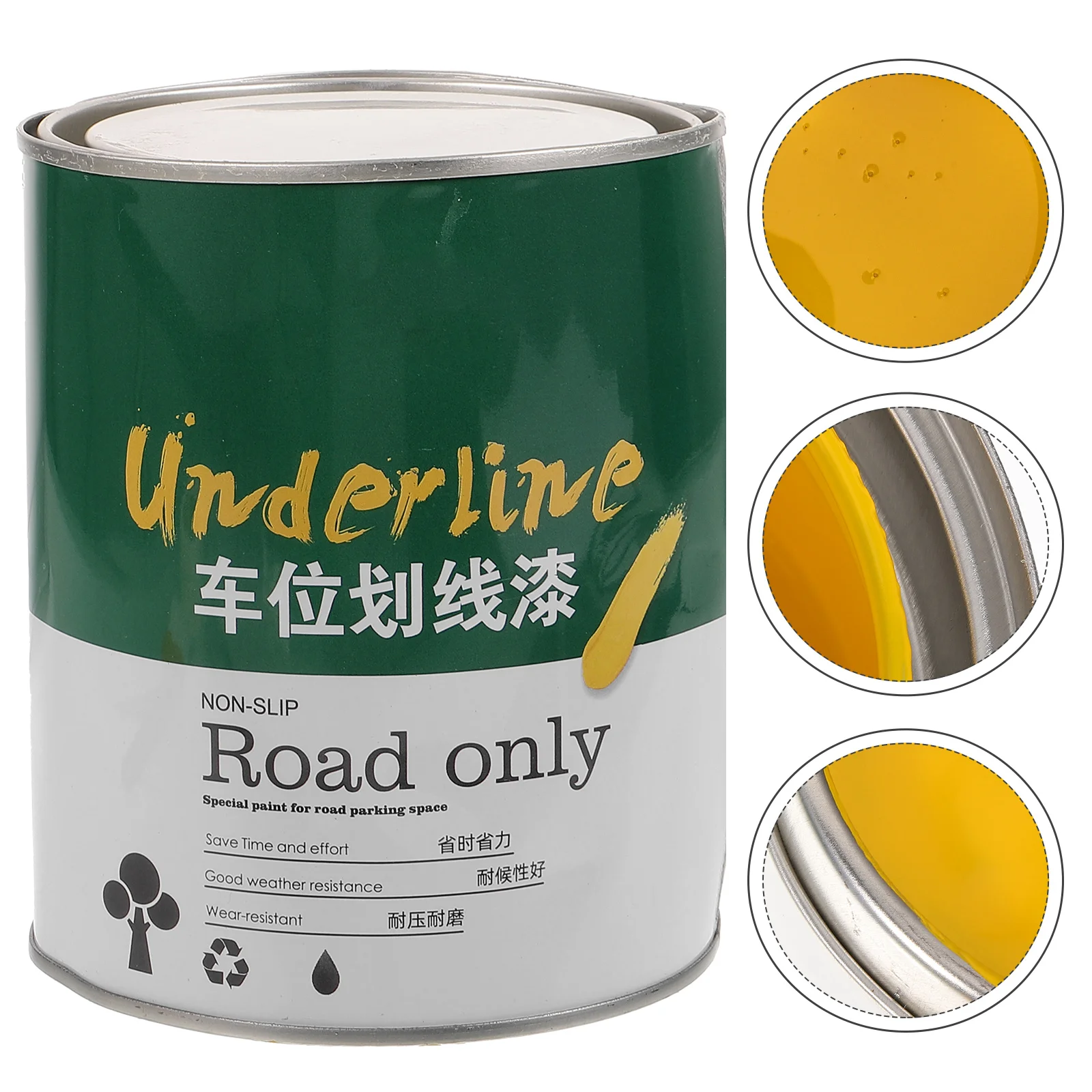 

Line Marking Paint Traffic Fast-drying Outdoor Badminton Markers Pavement Parking Lot Striping
