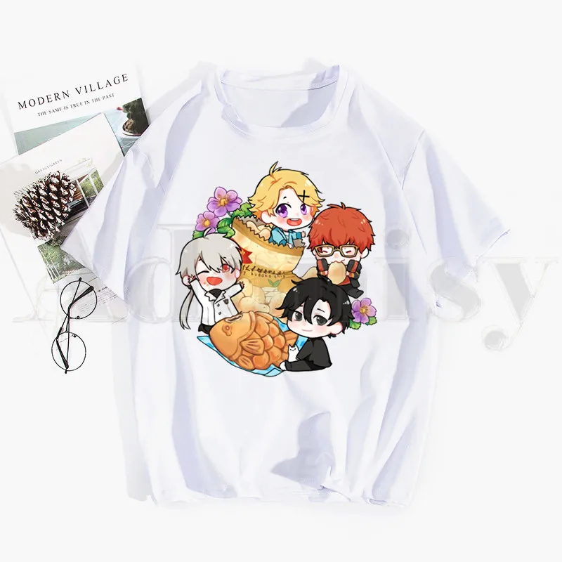 

Mystic Messenger Otome Game Saeyoung Choi Luciel Seven 707 Tshirt Hip Hop Top Tees Harajuku Tshirts Men Fashion Summer T-shirts