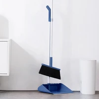 standing broom dustpan with comb floor wall mount broom dustpan kitchen plastic combination limpieza hogar household utensils