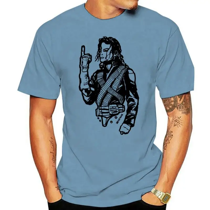 

New Summer Hand Painted Michael Jackson T Shirt Men Women Casual Hip Hop Short Sleeves O Neck T-Shirt Tees Tops
