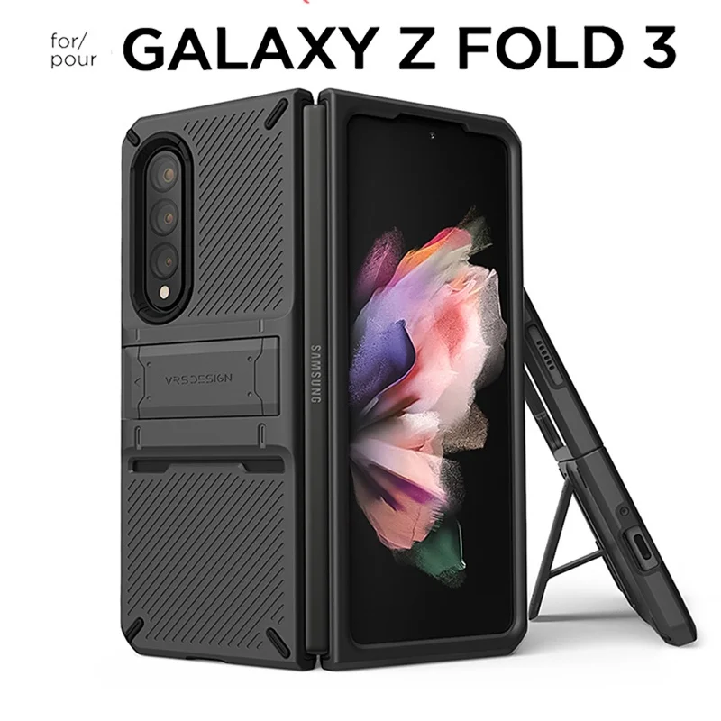 

VRS Case For Samsung Galaxy Z Fold3 5G Quick Stand Pro Case Galaxy Z Fold 3 Hard Drop Pro Cover Casing