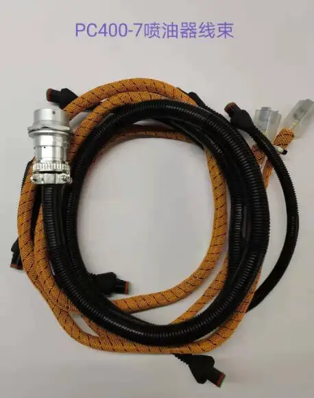 Для koparki Komatsu PC400-7 PC450-7 6D125 жгут проводов двигателя топливная форсунка 6156-81-9320 6156819320