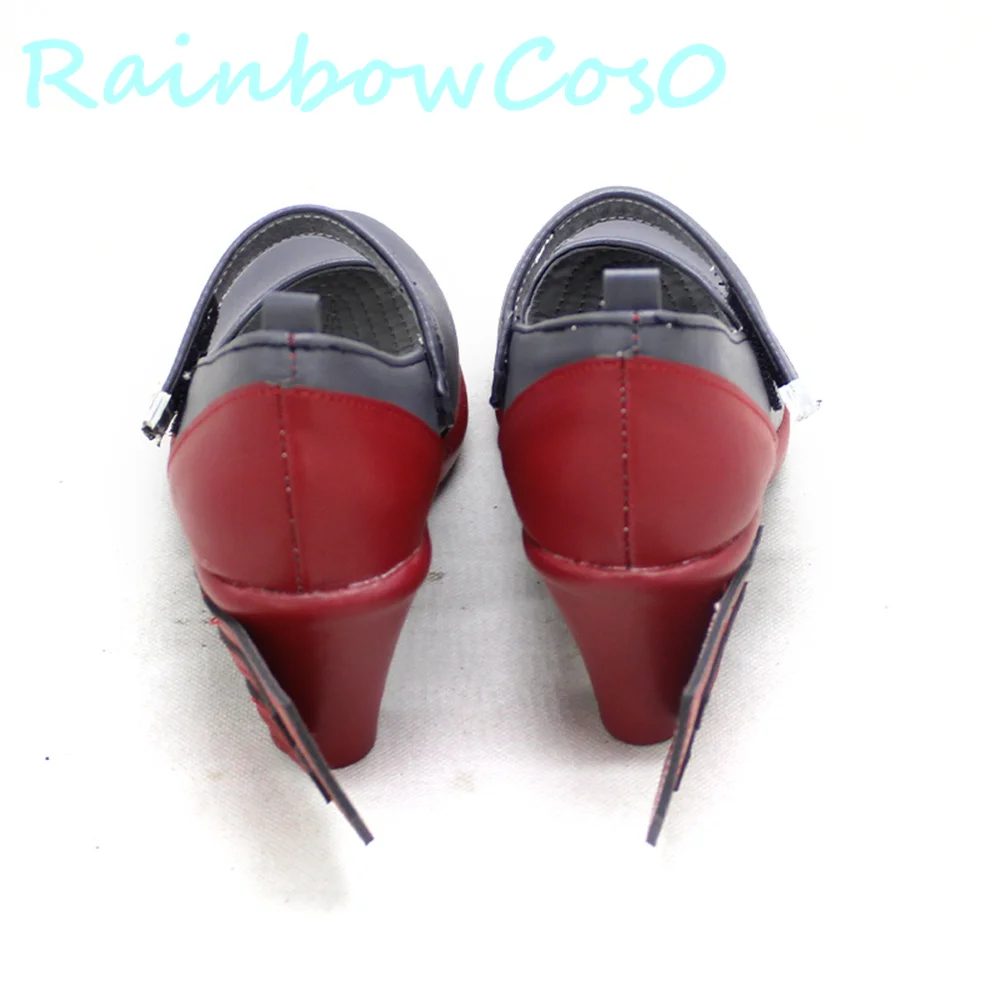 Kantai Collection Kancolle IJN Asashio Kasumi Обувь для косплея Сапоги Хэллоуин Рождество RainbowCos0 W2508