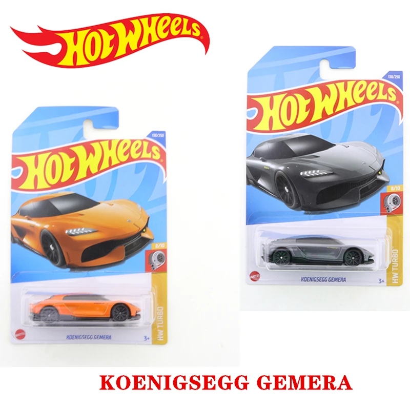 

2022-138 Hot Wheels KOENIGSEGG GEMERA Mini Alloy Coupe 1/64 Metal Diecast Model Car Kids Toys Gift