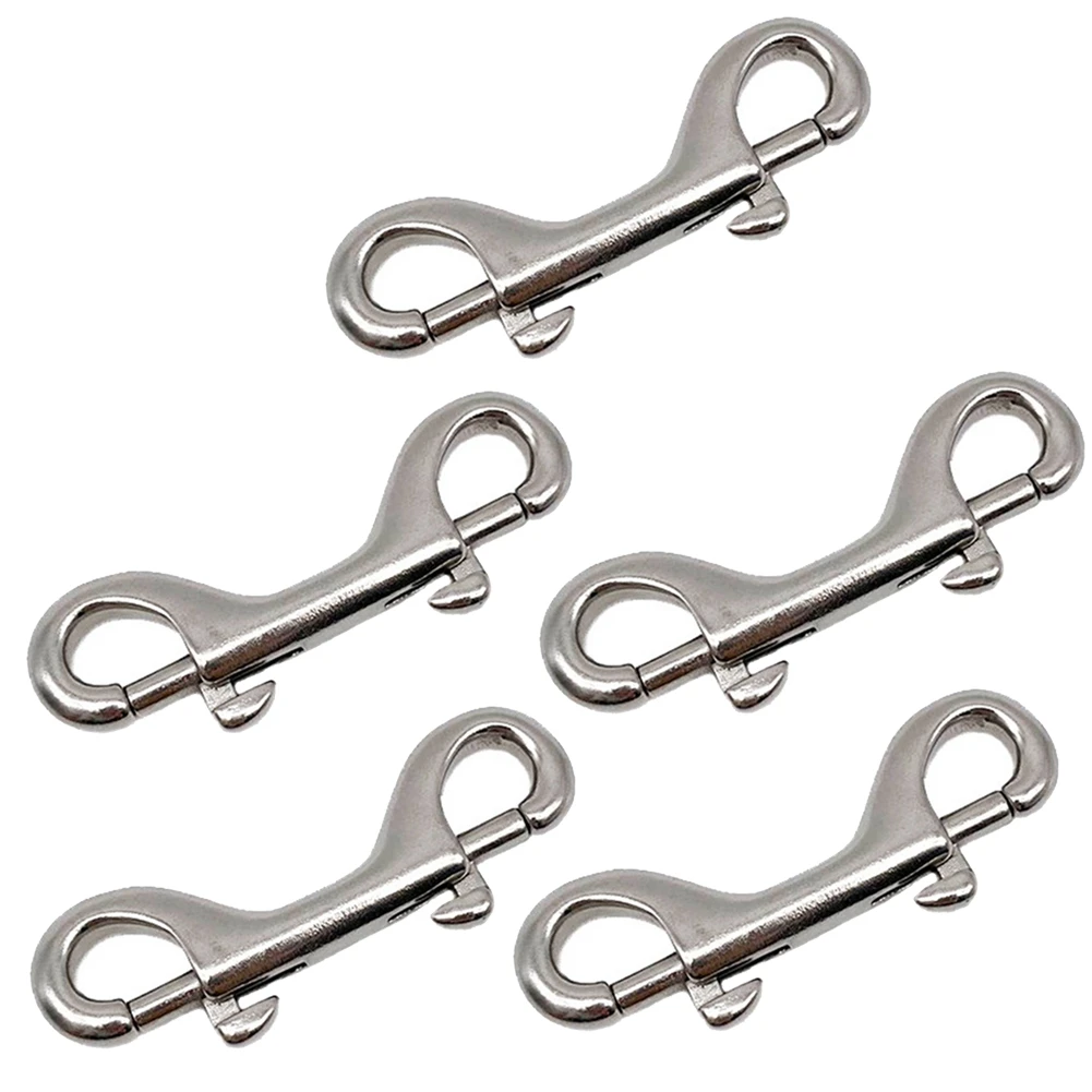 

5 шт. 316 нержавеющая сталь Sucha подводный Двухсторонний болт защелкивающиеся Крючки Зажимы оборудование для лодки Двухсторонний болт защелка