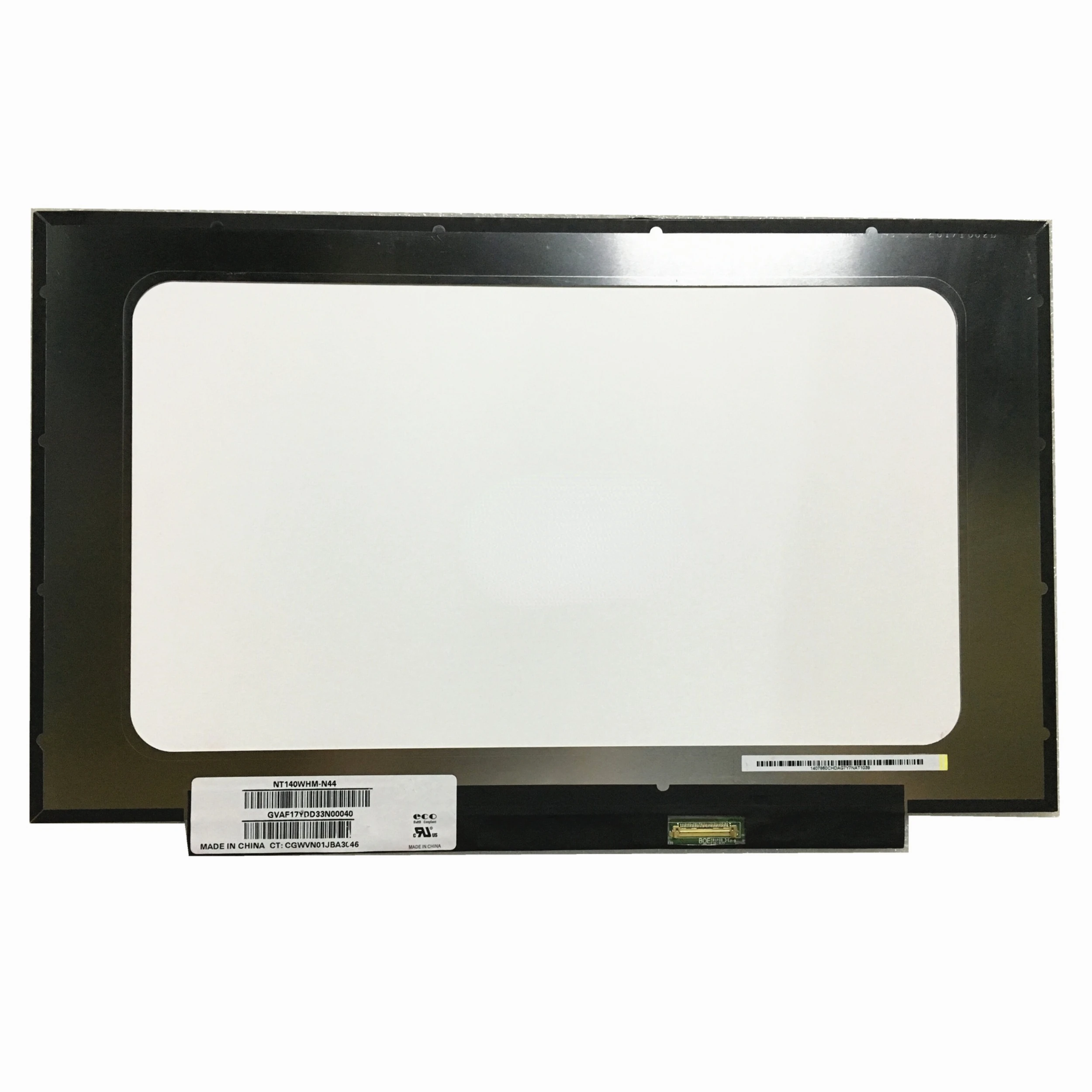 

NT140WHM-N44 NT140WHM N44 NT140WHM-N43 B140XTN07.2 B140XTN07.3 14.0''Laptop Lcd Screen 1366*768 EDP 30 pins