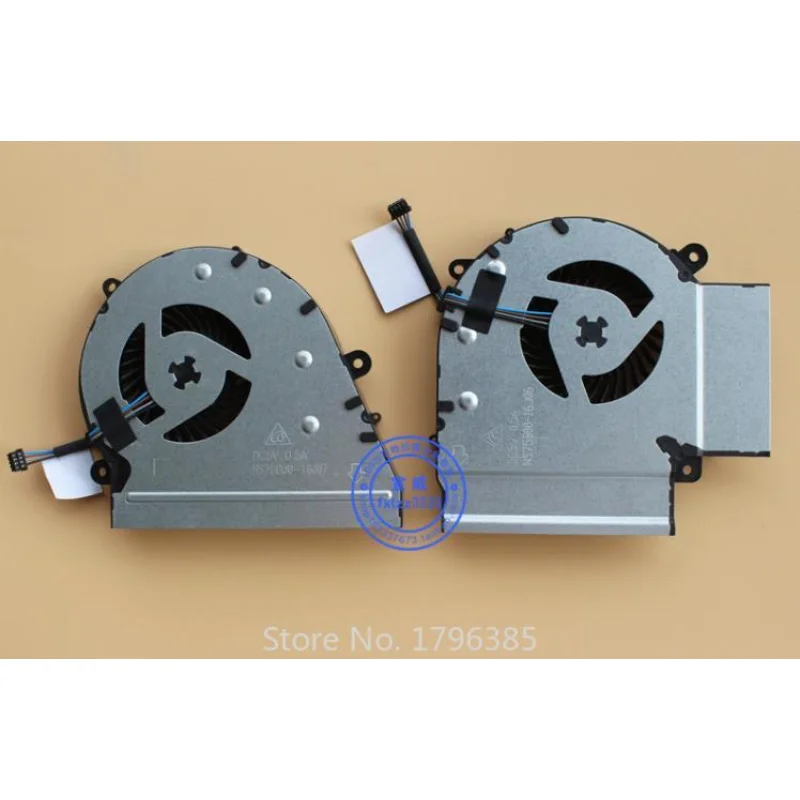 

New Original CPU GPU Cooling Fan For ThundeRobot 911 Dino X7 Dino-X7 Laptop Radiator NS75B00-16J07 NS75B00-16J06