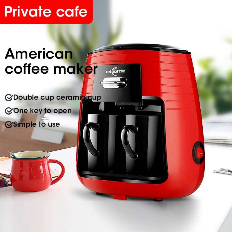 

Drip Coffee Maker Electric Coffee Maker 220V 450W Automatic Coffee Machine Tea Infuser Milk Cappuccino Coffee Capsules Moka Pot