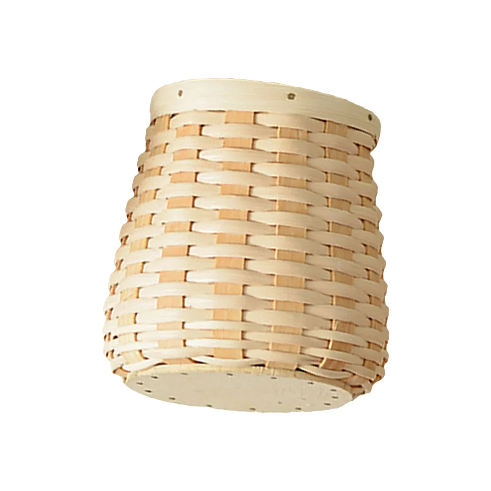 

Holder Rattan Organizer Cup Pen Wicker Brush Deskwoven Desktop Office Makeup Flatware Utensil Cutlery Flowerpot