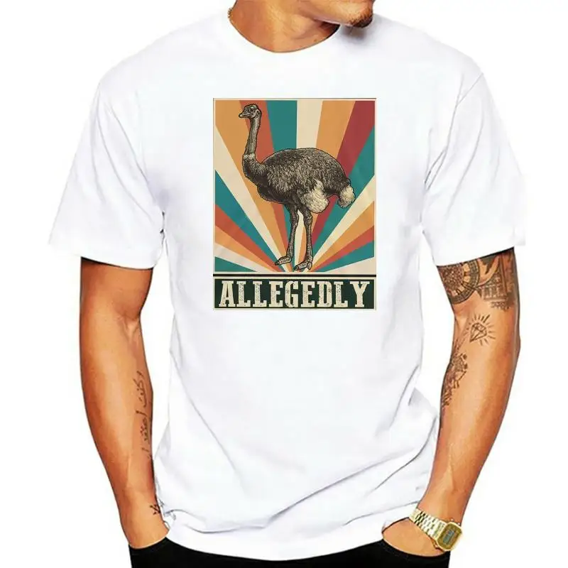 

Allegedly Ostrich Vintage T-Shirt Letterkenny Funny