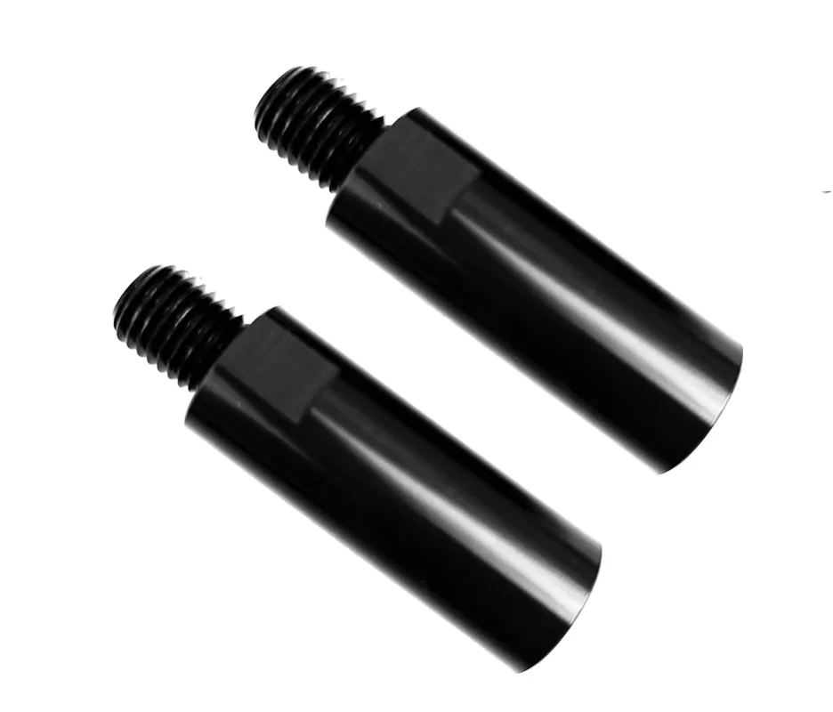 Фото HCMT Aftermarket Подставки для зеркал, 2 шт. M10 x 1,25 Удлинители зеркал заднего вида для мотоцикла 40 мм, подходят для MT-09 и т. д., черные №3