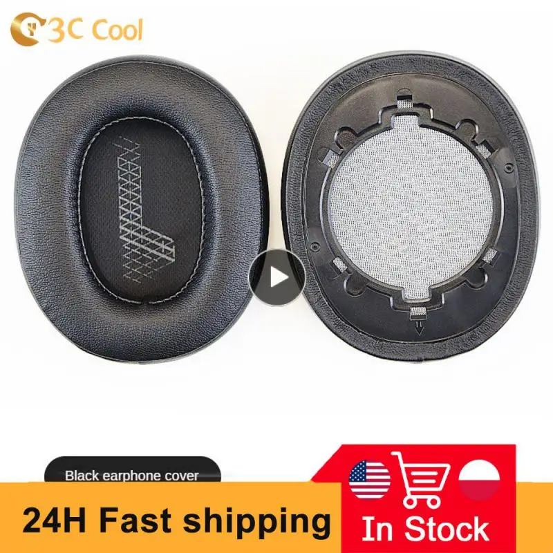 

Perfect Fit Headphone Holster Easy To Install Comfortable Sponge Earphone Case Improve Sound Quality Live500bt Ear Pad Earmuff