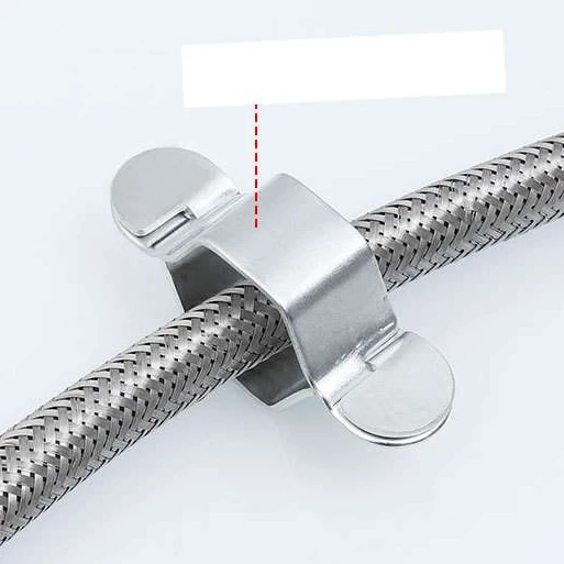 Sześciokątny 4-punktowy klucz do rur hydraulicznych Dźwigi Rury wodne Pompowane Suche rury Puste tkane Część naprawcza h...