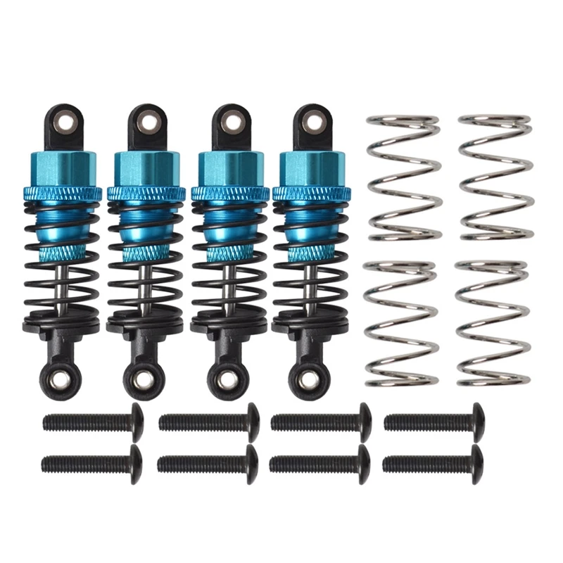 

4Pcs RC Cars Aluminum Shock Absorber Front & Rear Damper for Tamiya TT-01 TT01 /TT02 M5 M6 1/10 RC Upgrade Parts