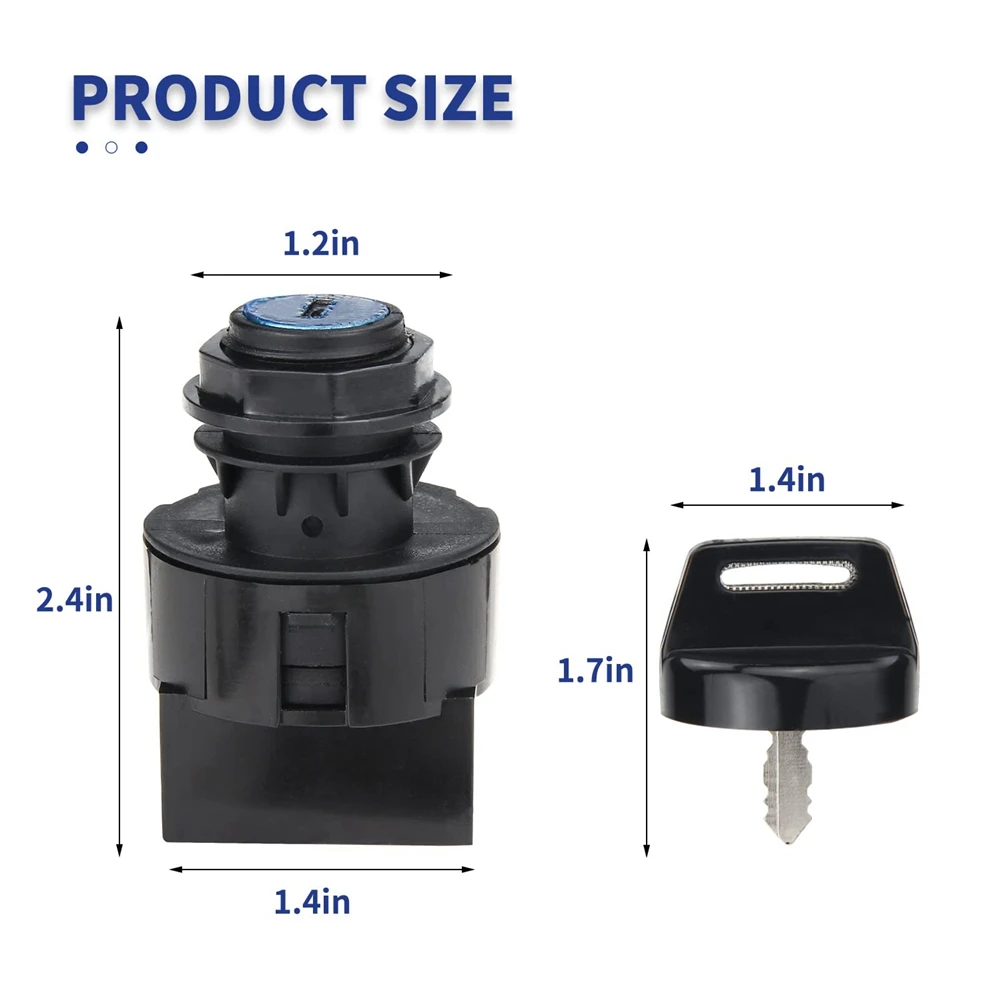 4012165 набор ключей замка зажигания подходящих для RZR 570 800 900 1000 Off/Run/светильник On/Start