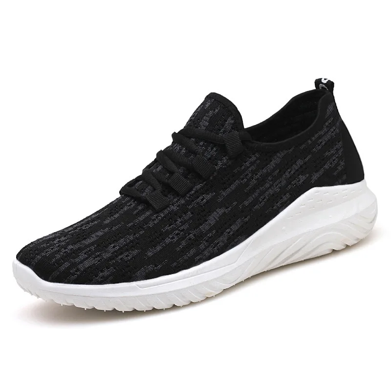 

Men Sneakers Summer Mesh Breathable Light Soft Sole Comfortable Casual Shoes for Men Training Jogging White Shoes Size 39-45