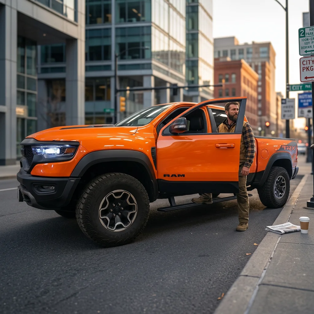 Фото Алюминиевые подножки Noble AKM для Dodge Ram 1500 Power Step Side By Side 4x4 №2