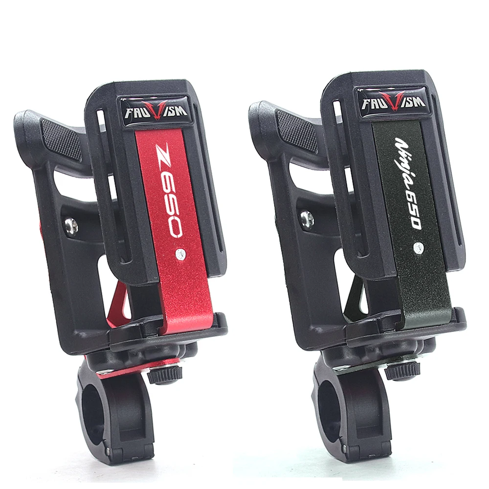 

Подходит для Kawasaki Z650 NINJA650 2017 2018 2019 2020 2021 2022 металлический бампер держатель для стакана с водой