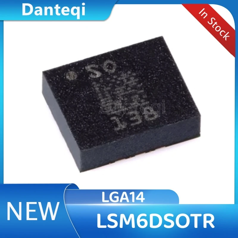 

5PCS/LOT LSM6DSOTR LSM6DSO LGA14 New In Stock