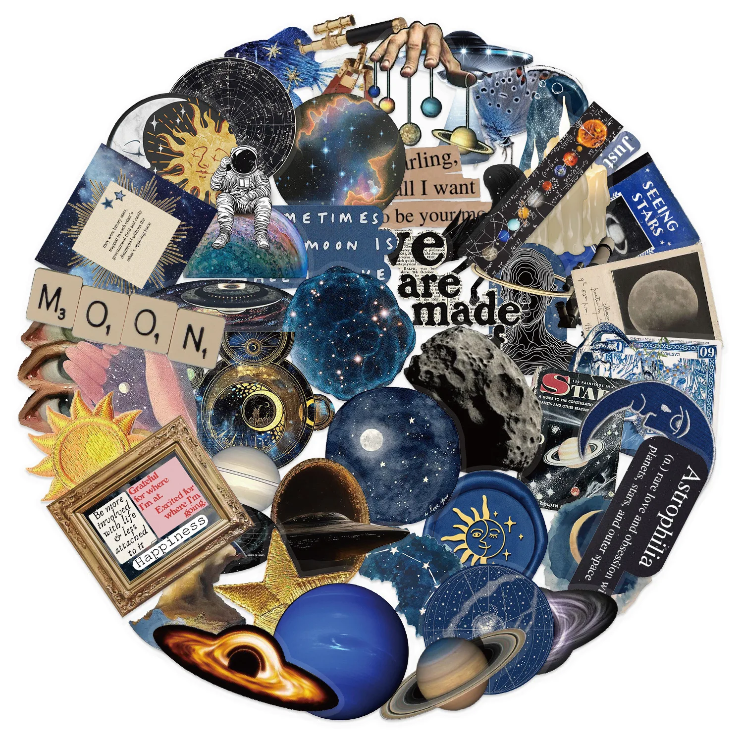 

50 шт. Прозрачные водонепроницаемые наклейки