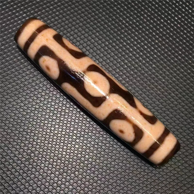 

221013-2 Полный циннабар натуральный Тибет подлинный Агат высокое масло метеорит 9 Соединенных бусин ювелирные изделия