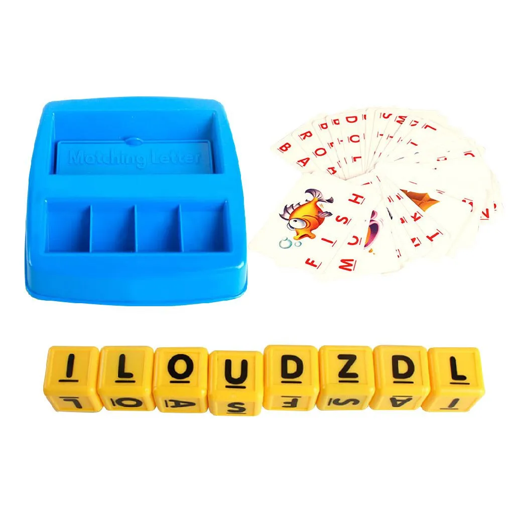 

Matching Preschool Gifts Kindergarten For Kids Alphabet Game Reading Education
