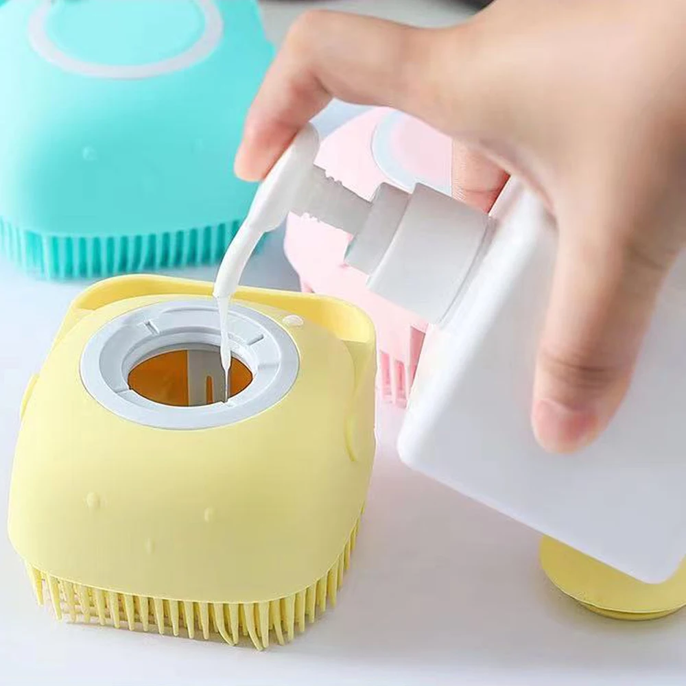 

Массажные перчатки для ванной, для больших собак и кошек, мягкие безопасные силиконовые аксессуары для домашних питомцев, товары для домашн...