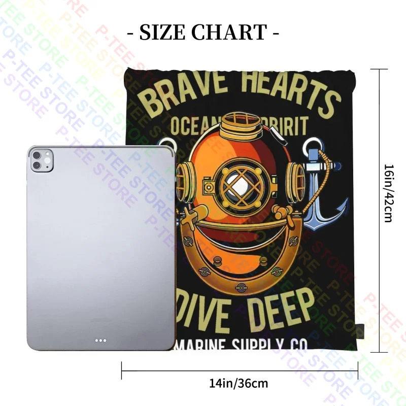 Сумки на шнурке Brave Hearts для дайвинга и спортивная сумка сумки путешествий с 3d