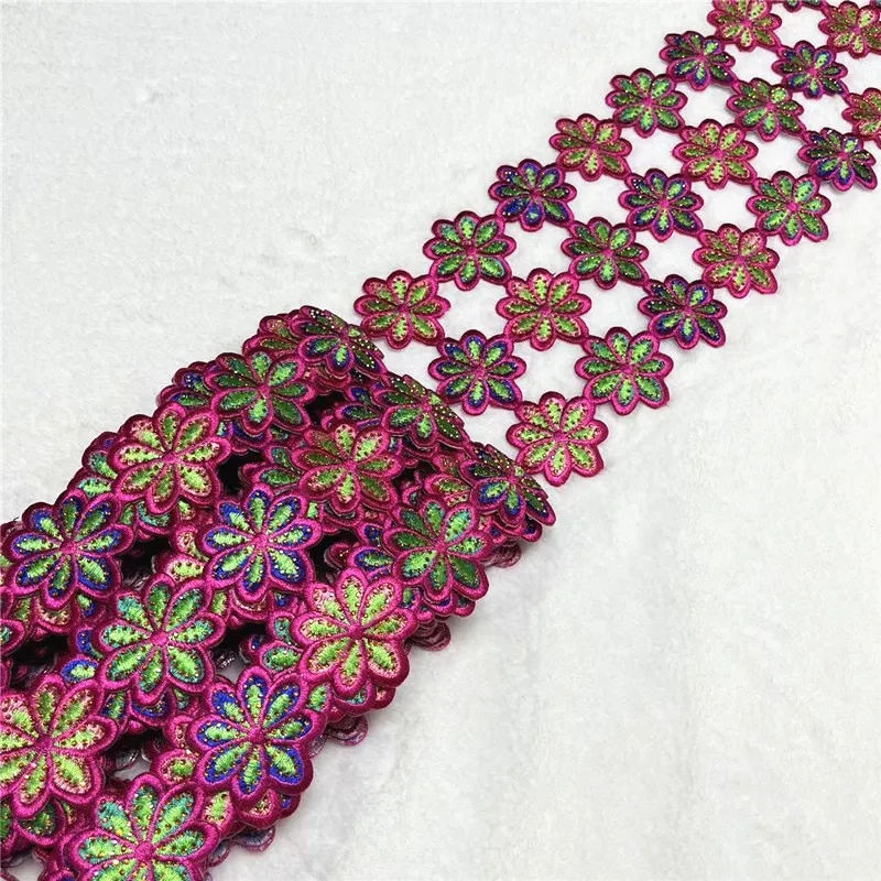 

5 ярдов, новинка, Лидер продаж, французское кружево с блестками, африканский тюль, шнур, Кружевная Сетка, вышитая для изготовления одежды, материалы XM101001