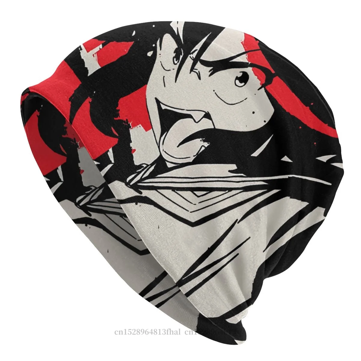

Bonnet Hats Hip Hop Men Women's Skullies Beanies Hat Ryuko Matoi Kill La Kill Japanese Ink Winter Warm Cap Hip Hop Caps