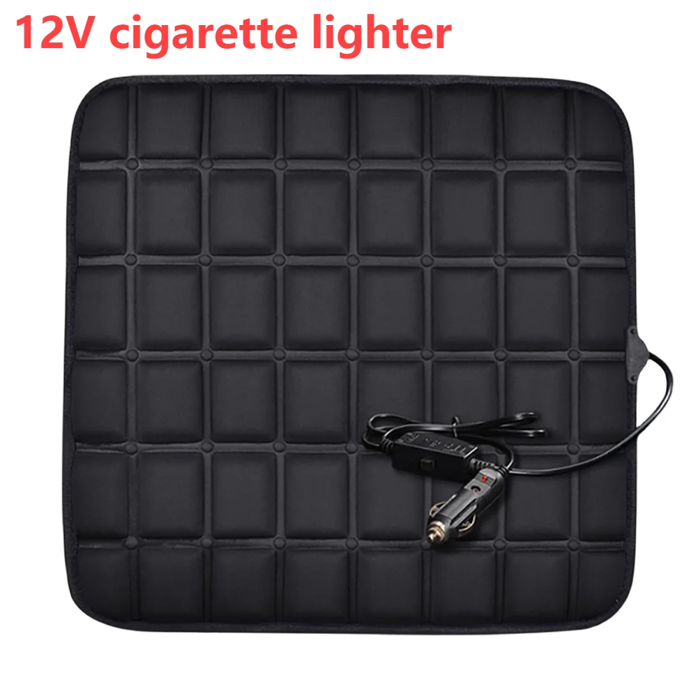 

Автомобильное сиденье с подогревом, 12 В/5 В, подогрев, подушка на переднее сиденье, регулируемая температура, Универсальный Зимний подогреватель сиденья для авто