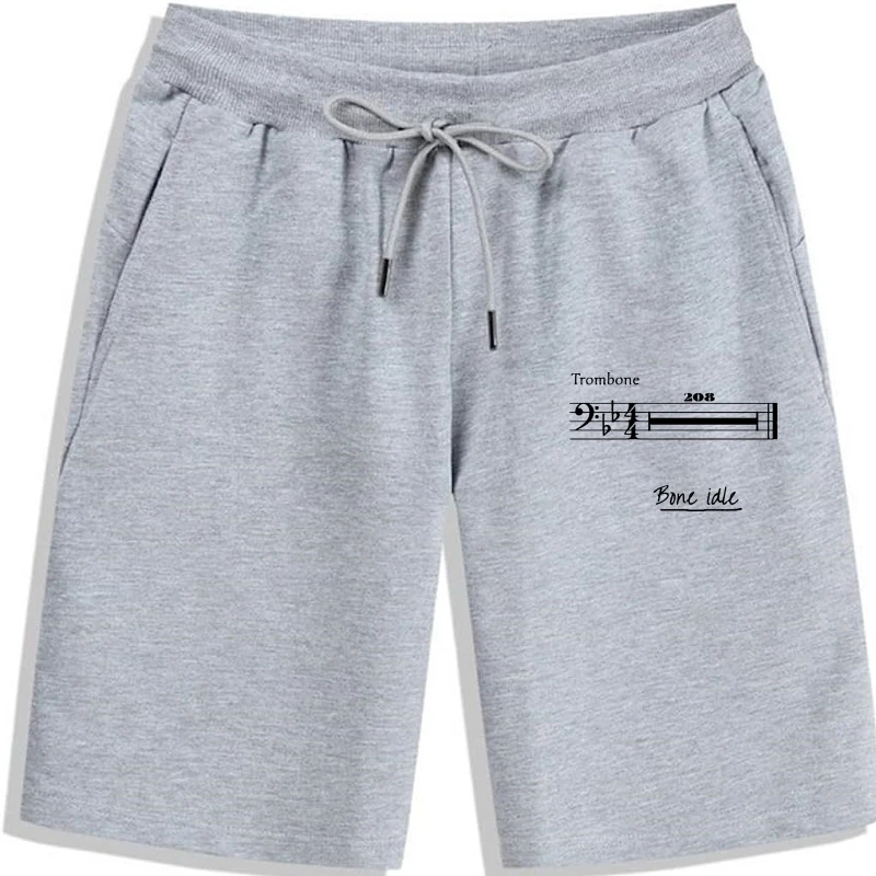 

Men Shorts Pure cotton Women Shorts Bone Idle Trombone Shorts