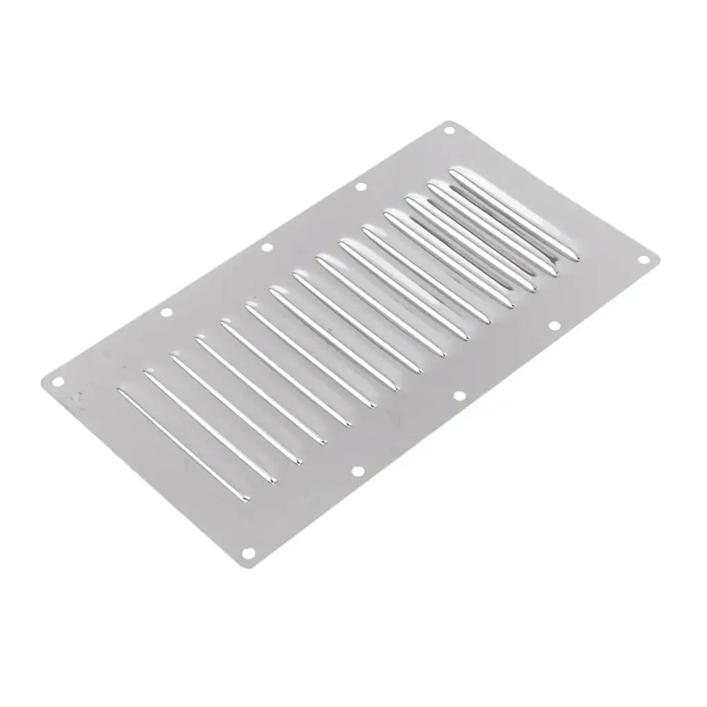 

Stainless Steel Stamped Louvered - Rectangular - 228mmx127mm